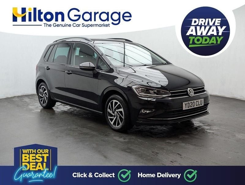 Used VW Golf Match 150 HP (110 kW) 2020 Black MPV