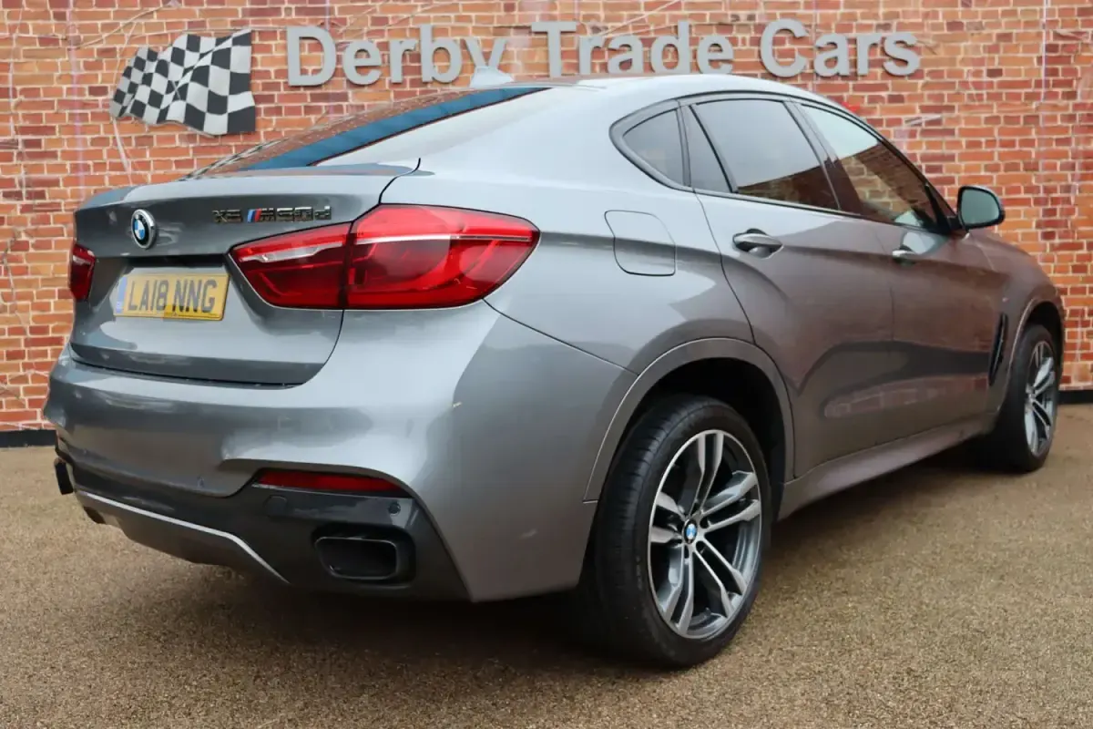 Used BMW X6 381 HP (280 kW) 2018 Grey SUV