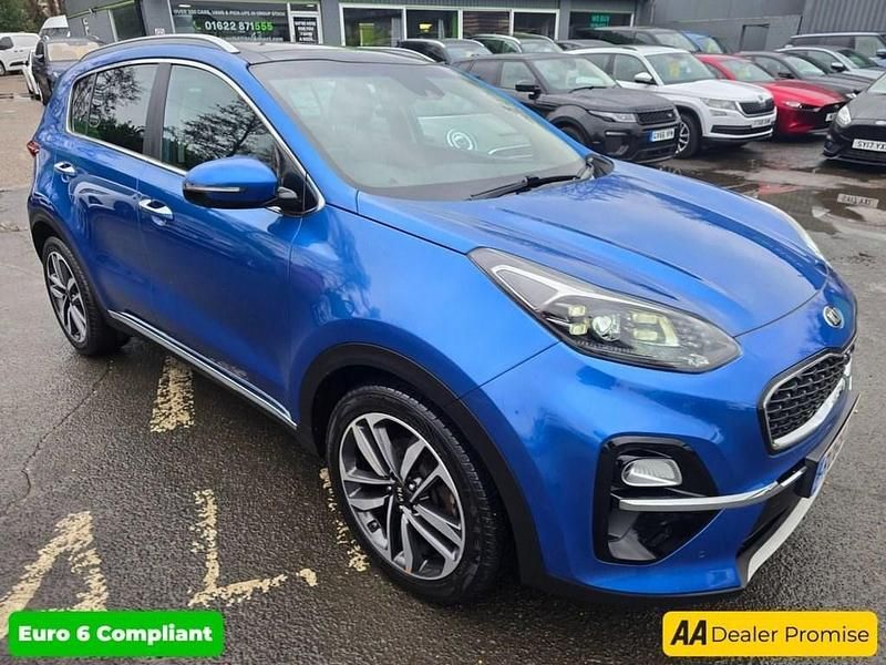 Used Kia Sportage 136 HP (100 kW) 2018 Blue SUV