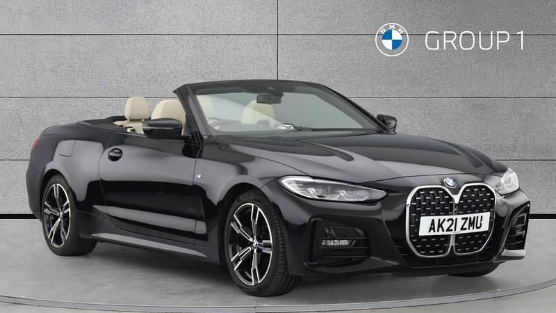 Used BMW 420 M Sport 181 HP (133 kW) 2021 Black Cabriolet