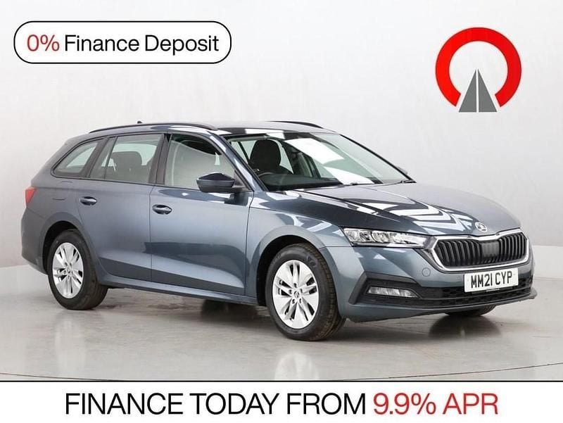 Used Skoda Octavia SE Technology 110 HP (80 kW) 2021 Grey Estate