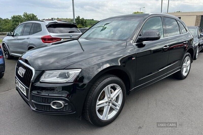 Black Used 2015 Audi Q5 S-Line SUV | £8,450 (Fair price) - Image 1/1