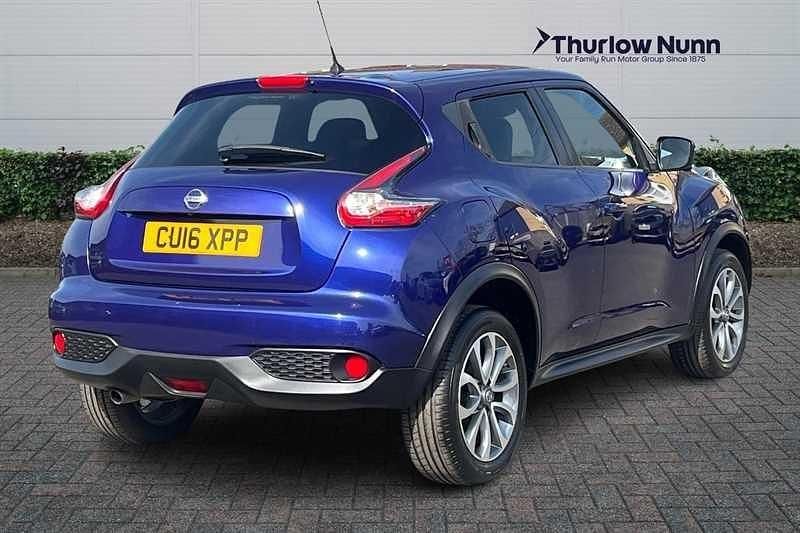 Used Nissan Juke Tekna 117 HP (86 kW) 2016 Blue SUV