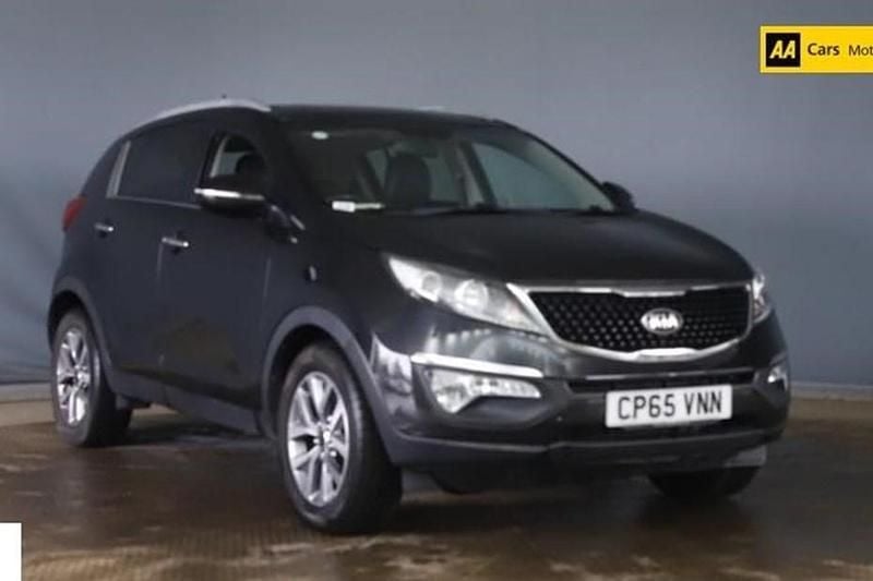 Used Kia Sportage 135 HP (99 kW) 2016 Black SUV