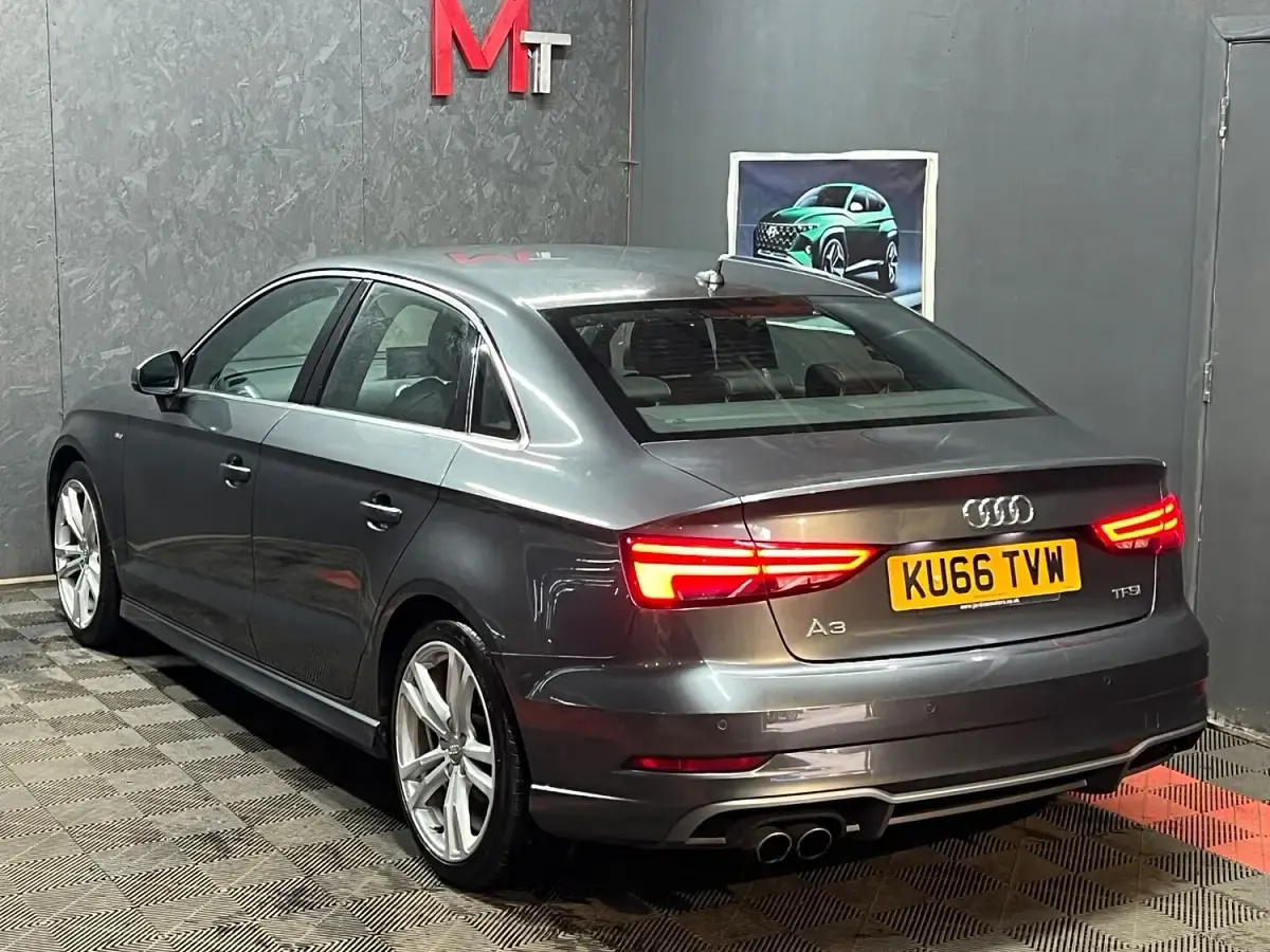 Used Audi A3 S-Line 150 HP (110 kW) 2016 Grey Sedan