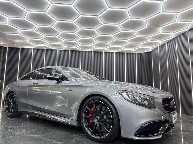 Used Mercedes S63 AMG AMG 2015 Silver Coupe