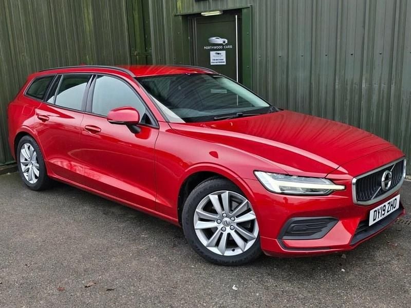 Red Used 2019 Volvo V60 Momentum Estate | £13,850 (Fair price) - Image 1/4