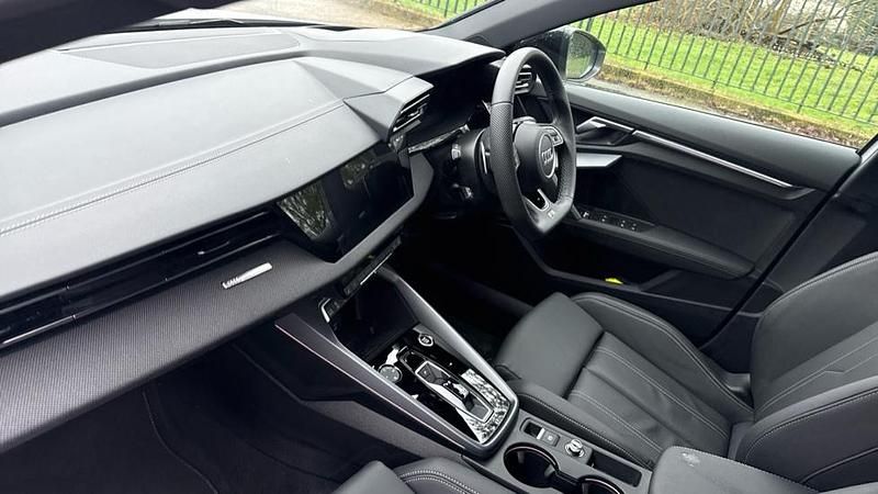 Used Audi A3 Black Edition 150 HP (110 kW) 2025 White Hatchback