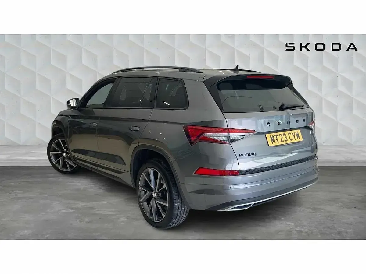 Used Skoda Kodiaq SportLine 150 HP (110 kW) 2023 Graphite grey metallic SUV