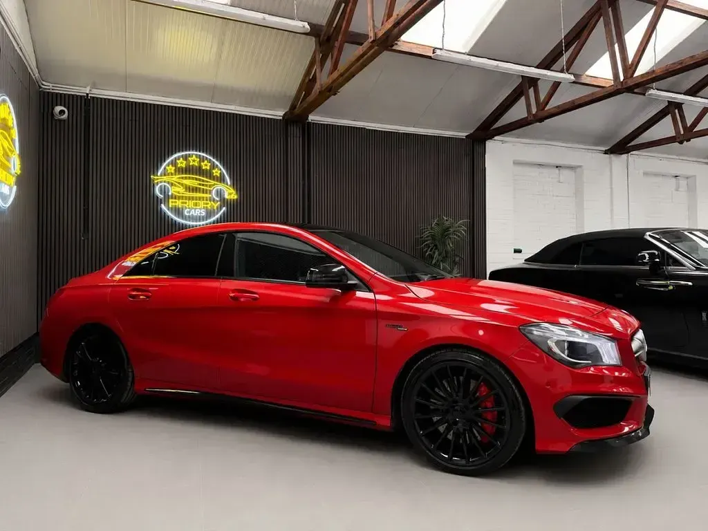 Used Mercedes CLA45 AMG AMG 360 HP (264 kW) 2014 Red Sedan
