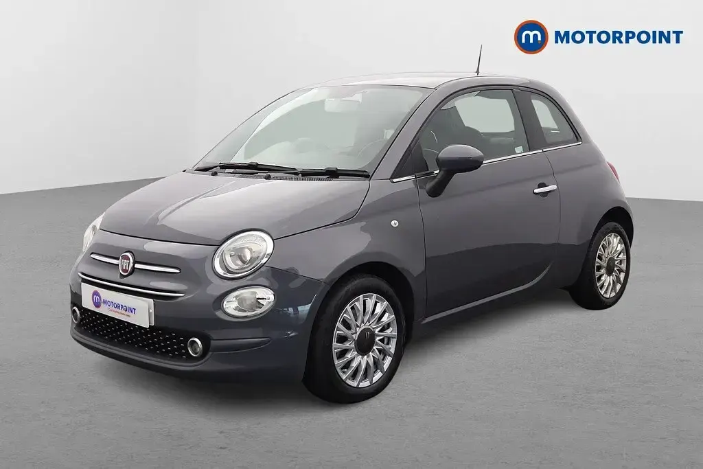 Used Fiat 500 Lounge 69 HP (50 kW) 2019 Grey Hatchback