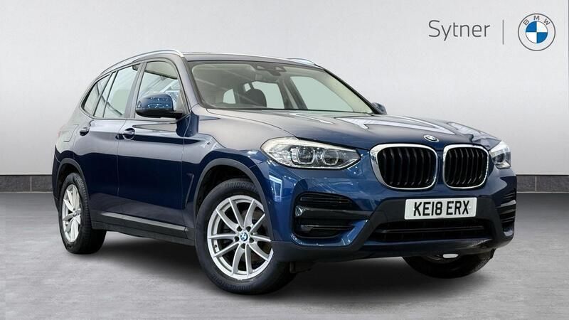 Blue Used 2018 BMW X3 Comfort Edition SUV | £21,750 (Good price) - Image 1/4