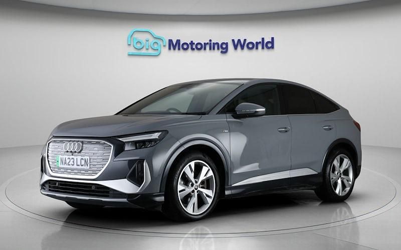 Used Audi Q4 Sportback e-tron S-Line 150 kW (204 HP) 2023 Grey SUV