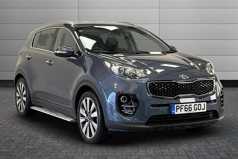 Blue Used 2016 Kia Sportage 2 SUV | £9,550 (Fair price) - Image 1/4