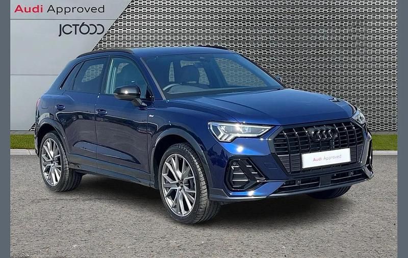Used Audi Q3 Black Edition 150 HP (110 kW) 2025 Blue SUV