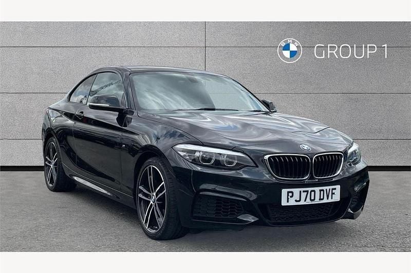 Black Used 2020 BMW 218 M Sport Coupe | £17,550 (Fair price) - Image 1/4