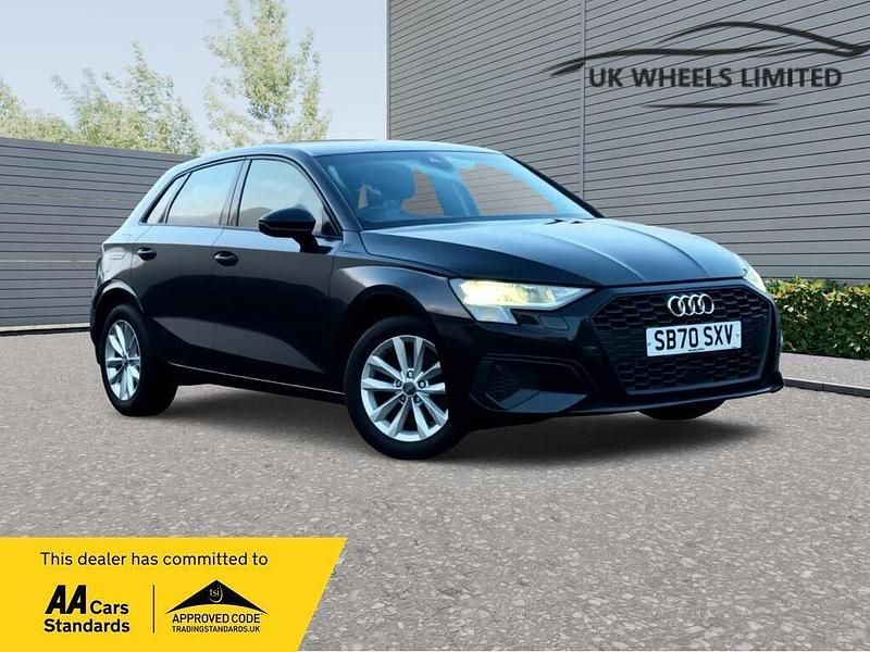 Black Used 2021 Audi A3 Hatchback | £15,990 (Good price) - Image 1/3