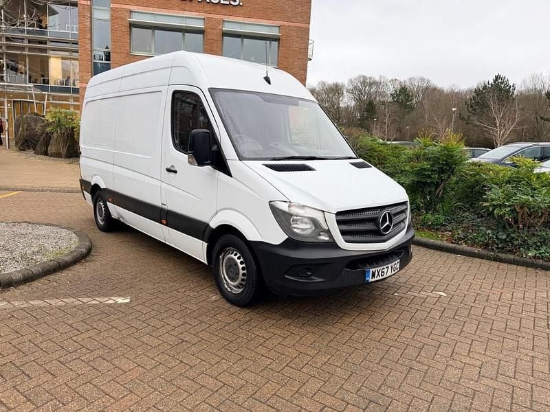 Used Mercedes Sprinter 140 HP (102 kW) 2017 White Van