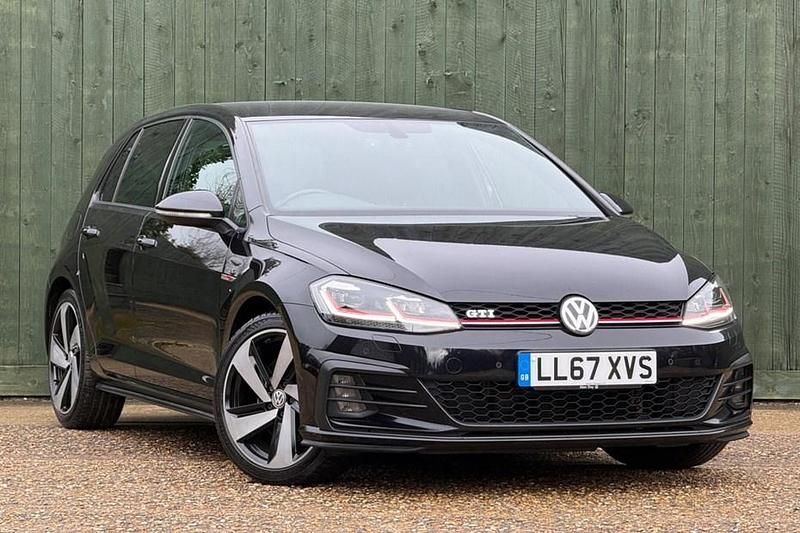 Used VW Golf VII GTI 230 HP (169 kW) 2017 Black Hatchback