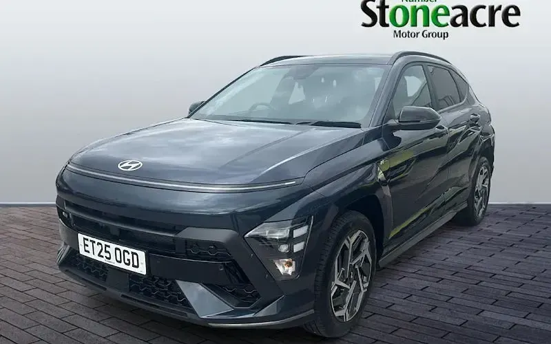 Used Hyundai Kona N Line 137 HP (100 kW) 2025 Blue SUV