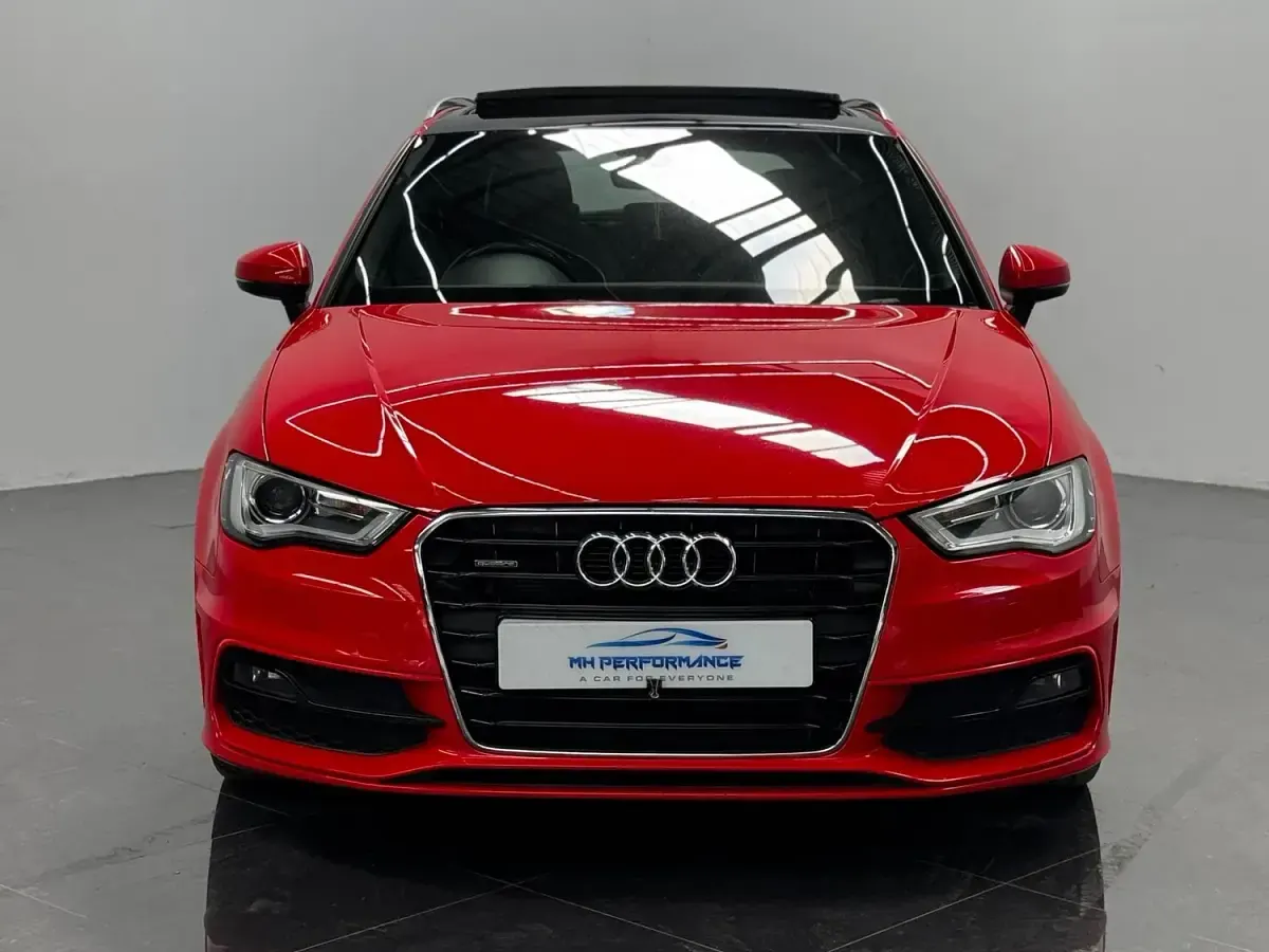 Used Audi A3 Sportback S-Line 184 HP (135 kW) 2016 Red Hatchback