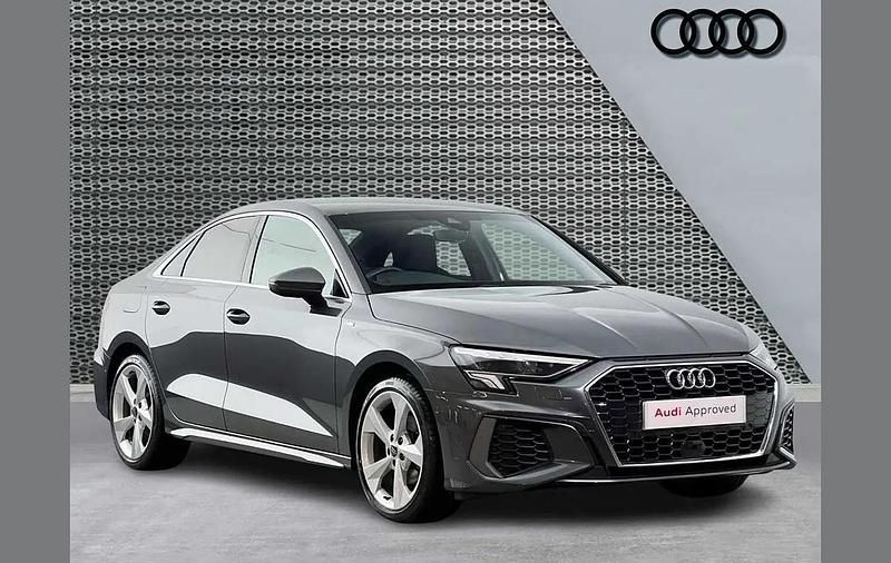 Used Audi A3 S-Line 147 HP (108 kW) 2023 Grey Sedan