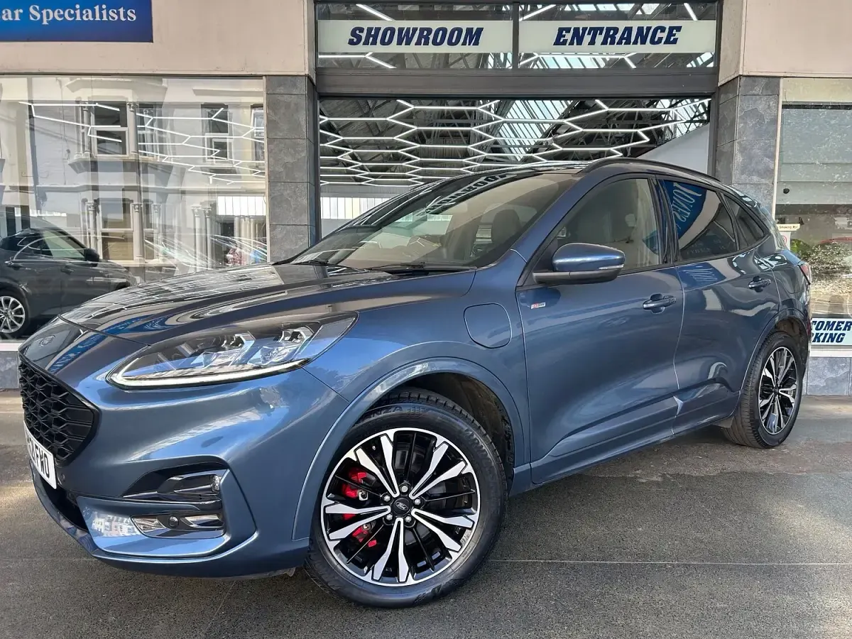 Used Ford Kuga ST-Line X 225 HP (165 kW) 2021 Blue SUV