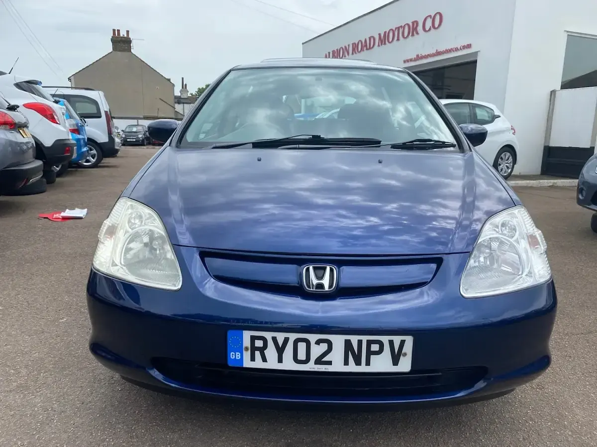 Used Honda Civic SE 110 HP (80 kW) 2002 Blue Hatchback