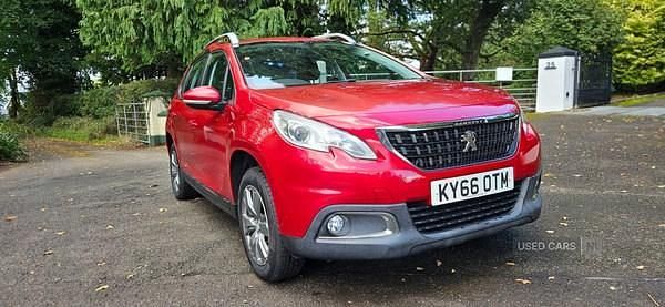 Red Used 2016 Peugeot 2008 Active SUV | £3,995 (Fair price) - Image 1/4