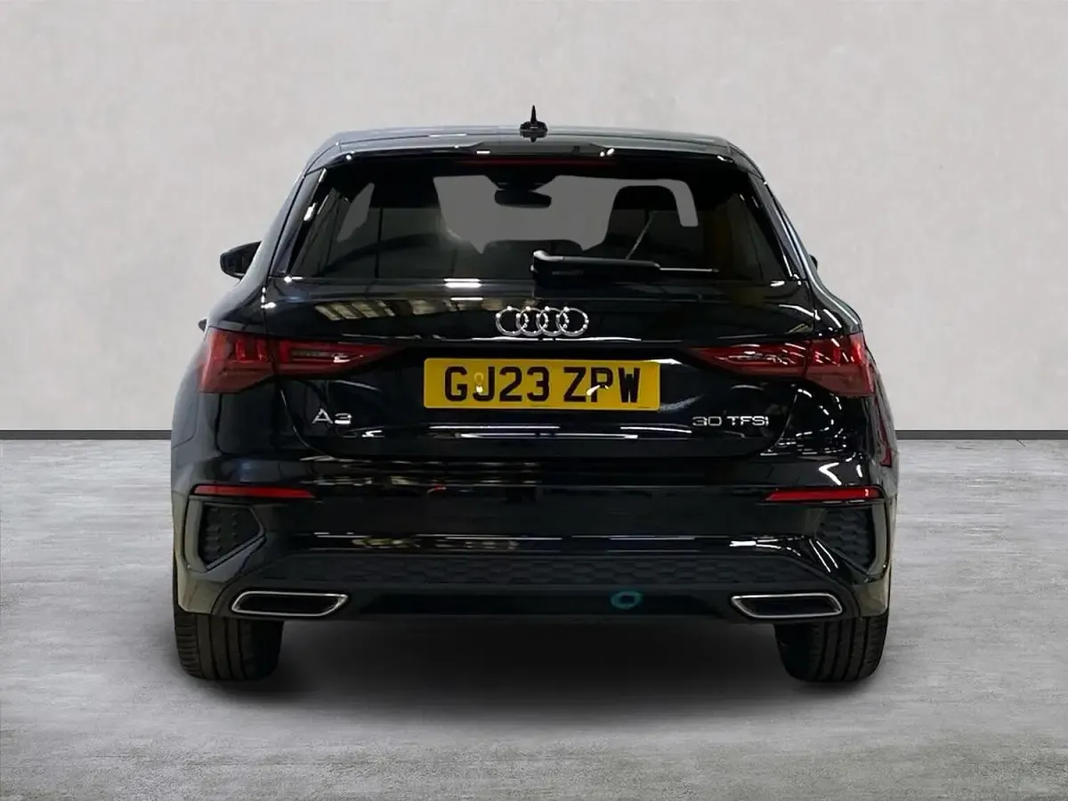 Used Audi A3 Sportback S-Line 110 HP (80 kW) 2023 Black Hatchback
