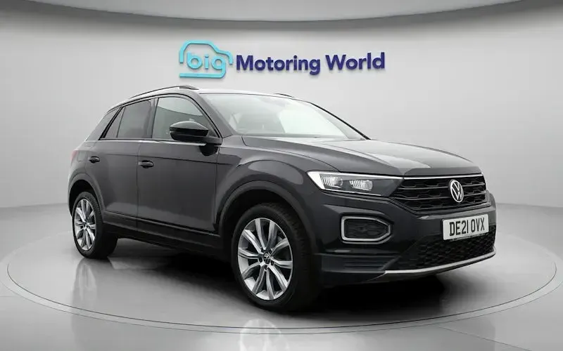 Used VW T-Roc Black Edition 150 HP (110 kW) 2021 Black SUV
