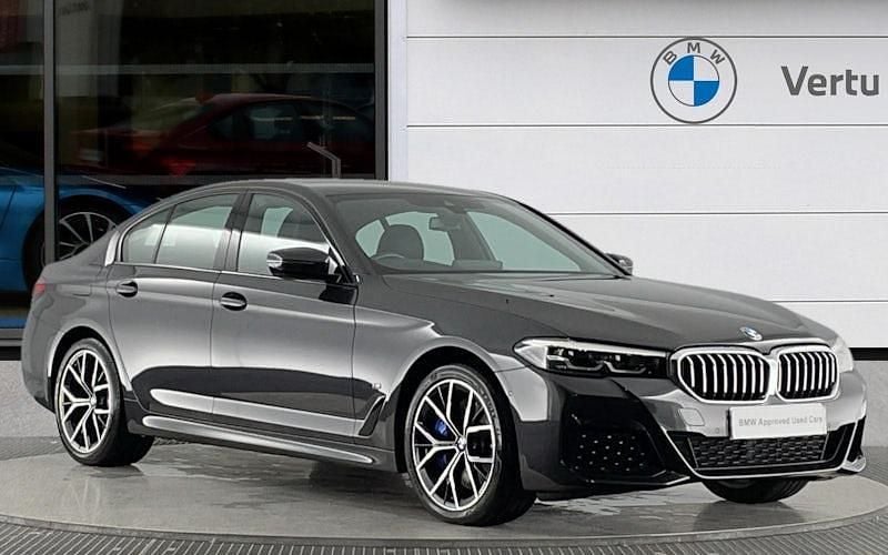 Grey Used 2023 BMW 530 M Sport Sedan | £36,173 (Fair price) - Image 1/4