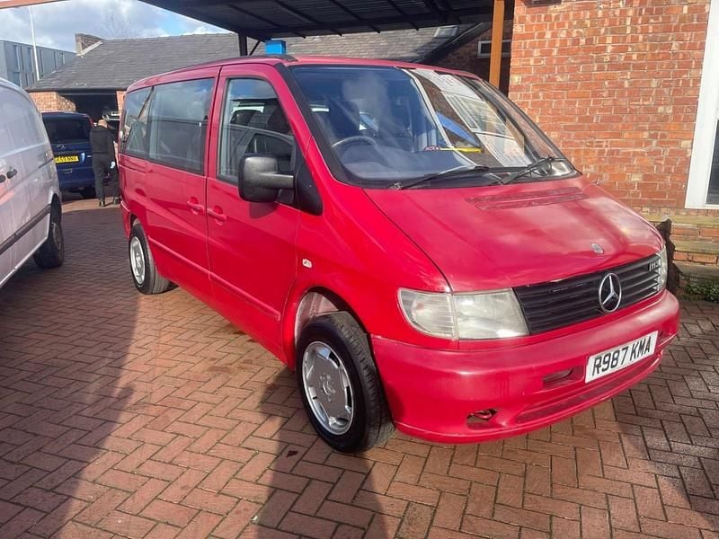Used Mercedes Vito 1998 Red Van