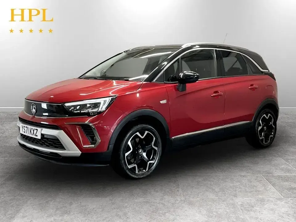 Used Vauxhall Crossland Ultimate 130 HP (95 kW) 2022 Red SUV