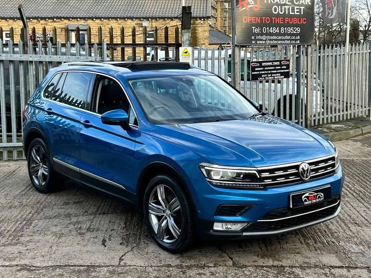 Used VW Tiguan SEL 150 HP (110 kW) 2017 Blue SUV