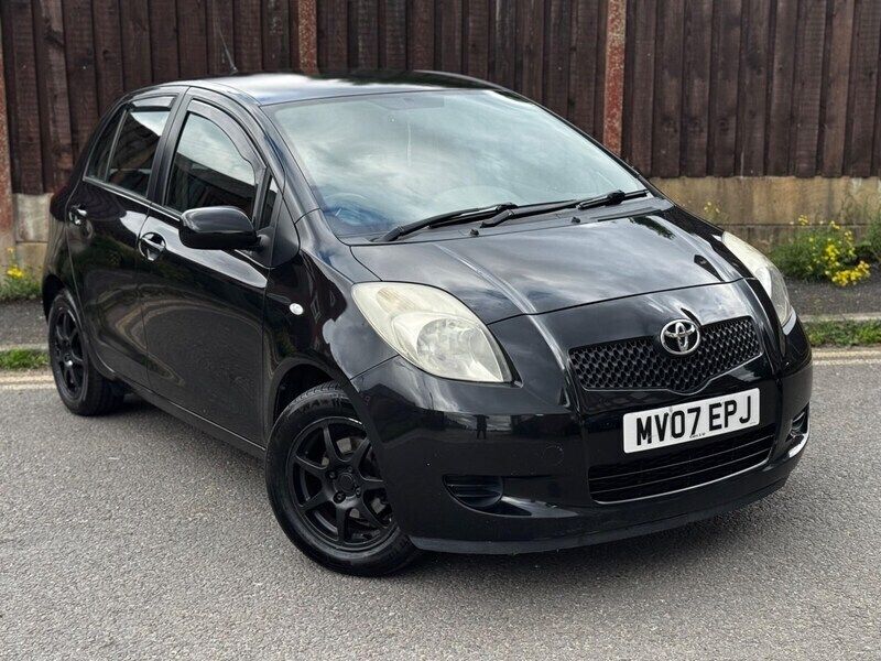 Black Used 2007 Toyota Yaris T3 Hatchback | £2,995 (Fair price) - Image 1/4