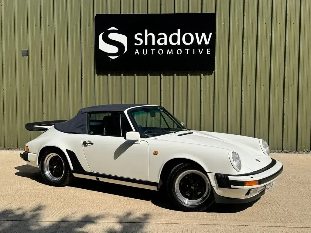 Used Porsche 911 Carrera Cabriolet Sport 231 HP (169 kW) 1988 White Cabriolet