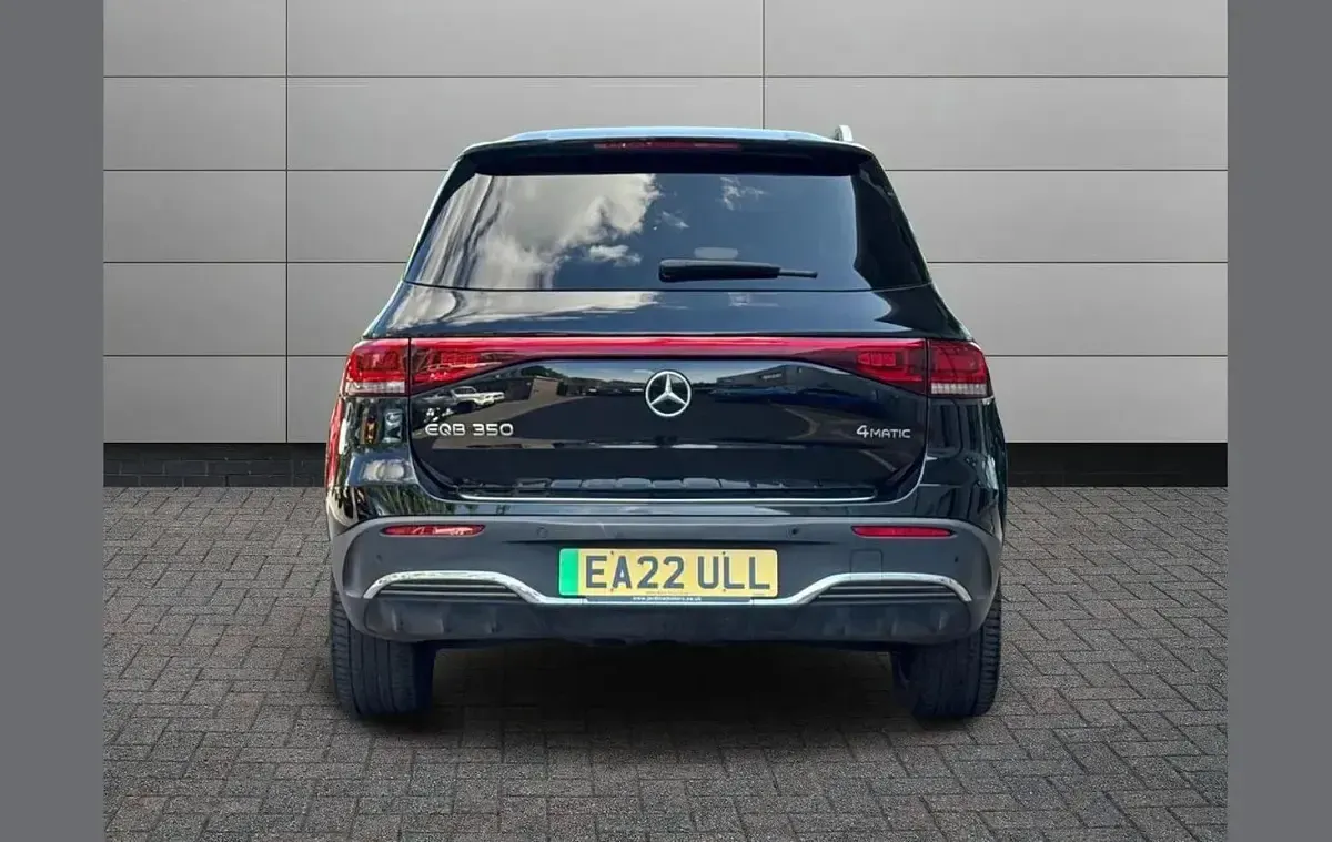 Used Mercedes EQB350 AMG line 214 kW (292 HP) 2022 Cosmos black SUV
