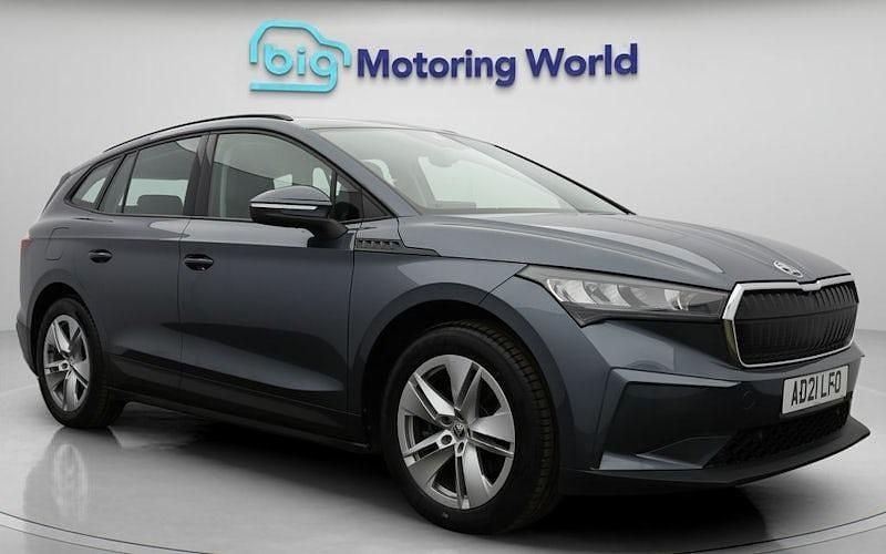 Used Skoda Enyaq iV Suite 150 kW (204 HP) 2021 Grey SUV