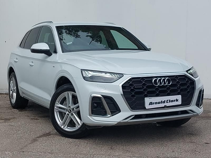 White Used 2021 Audi Q5 S-Line SUV | £30,998 (Fair price) - Image 1/4
