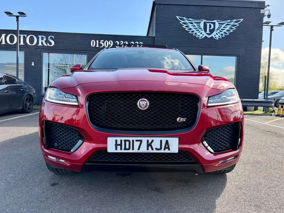 Second-hand Jaguar F-Pace Supercharged 2017 Roșu SUV