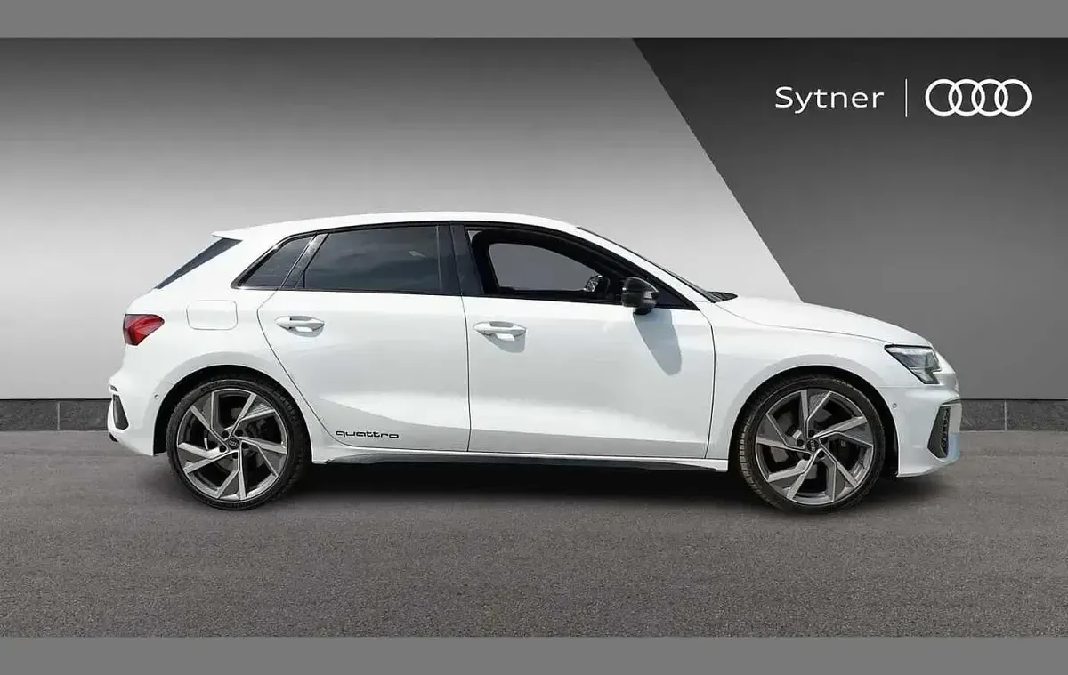 Used Audi S3 Sportback Black Edition 306 HP (225 kW) 2024 White Hatchback
