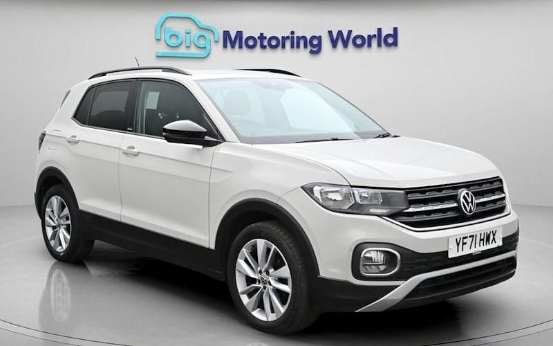 Used VW T-Cross Active 110 HP (80 kW) 2021 Grey SUV