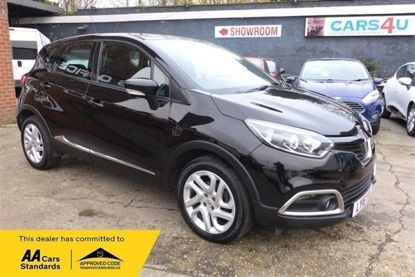 Black Used 2016 Renault Captur Dynamique SUV | £5,690 (Good price) - Image 1/1
