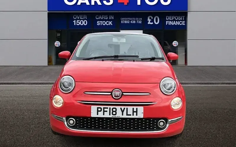 Used Fiat 500 Lounge 69 HP (50 kW) 2018 Pink Hatchback