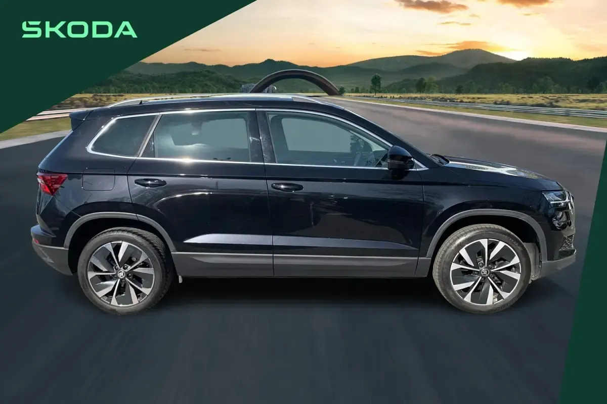Gebraucht Skoda Karoq SE L 150 PS (110 kW) 2024 Schwarz SUV