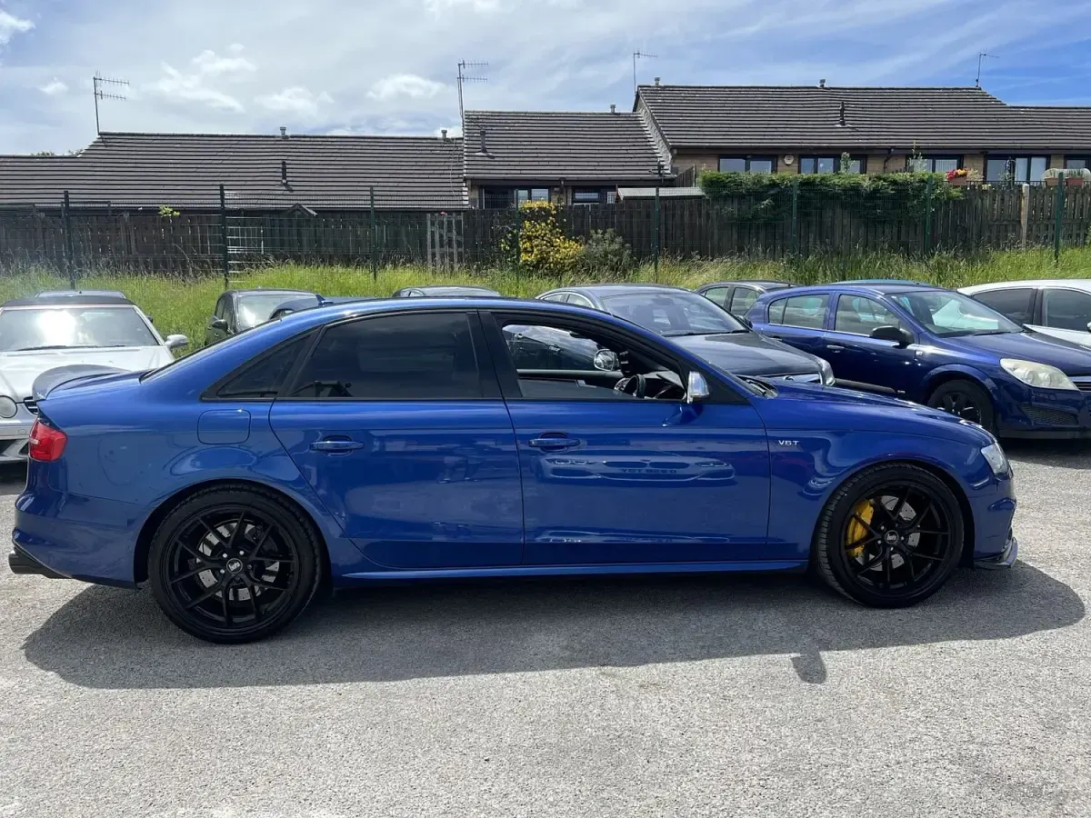 Used Audi S4 Comfort 333 HP (244 kW) 2015 Blue Sedan