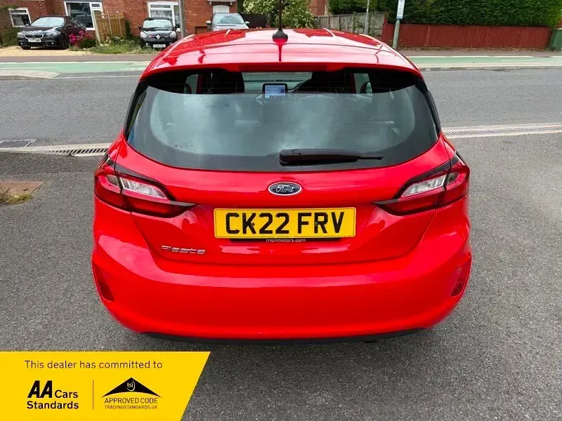 Used Ford Fiesta Trend 98 HP (72 kW) 2022 Red Hatchback