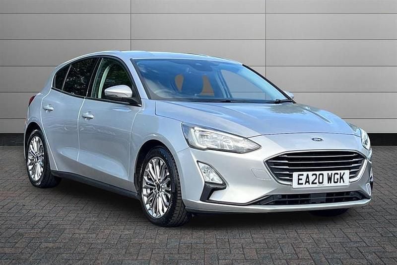 Moondust silver Used 2020 Ford Focus Titanium X Hatchback | £11,750 (Fair price) - Image 1/2