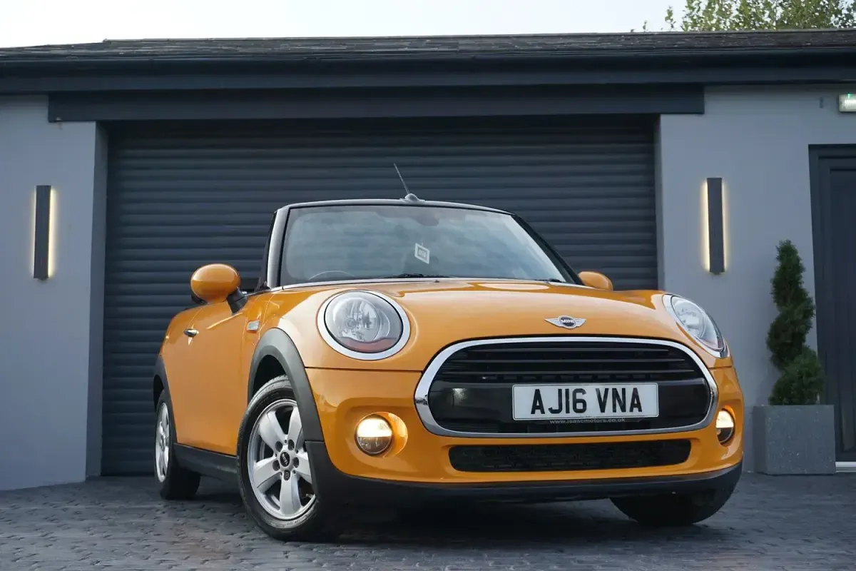 Used Mini Cooper Cabriolet 2016 Orange Cabriolet